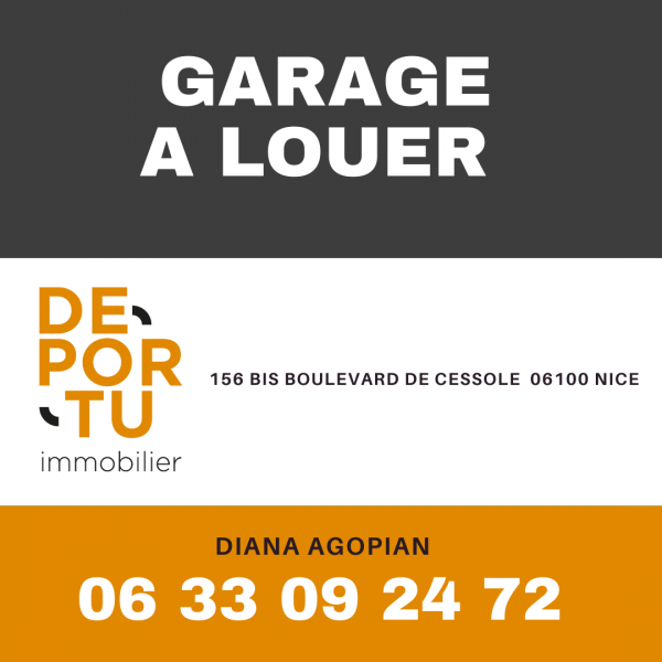 Offres de location Garage Nice 06100