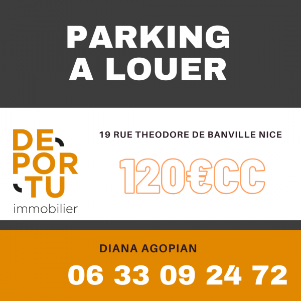 Offres de location Parking Nice 06100