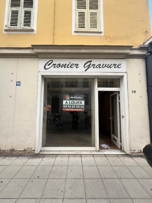 Location Immobilier Professionnel Local commercial Nice 06000
