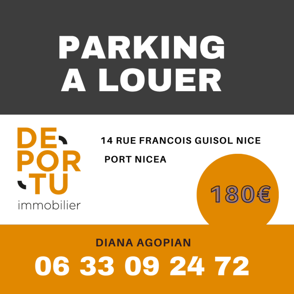 Offres de location Parking Nice 06300